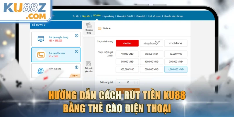 Quy trình đổi thưởng qua thẻ cào điện thoại dễ dàng